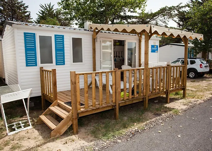 Campsite Eurocamp Mobilhomes At Brioni Sunny